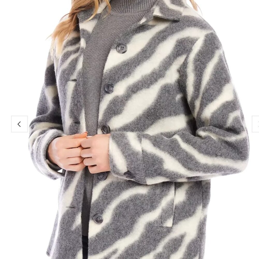 Karen Kane  Brushed Shirt Jacket